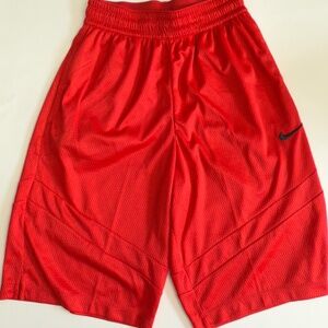 NIKE ICON DRI FIT 11” BASKETBALL SHORTS XS UNIVERSITY RED
